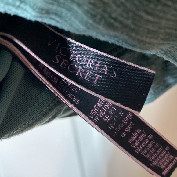 Victoria’s Secret Sport Bra Lightweight Size 38DDD Heather Green - Picture 7 of 13